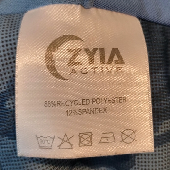 Zyia Active Blue Camouflage Sports Bra size XL - Picture 5 of 7